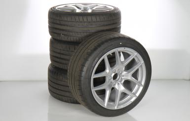 Alloy rims and tires set MICHELIN/PilotSuperSport AMG 5 - Mo 