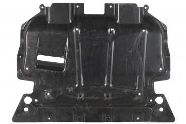 Center underride guard lower soundproofing engine cover 