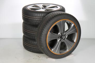 Alloy rims and tires set CONTI/EcoContact6, 5 - wheel offset 