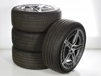 Alloy rims and tires set MICHELIN/PilotSportEV AMG 5 - wheel 